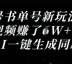 2025视频号书单号新玩法 借助AI一键生成内容单条收益过万-雨叶虚拟资源网