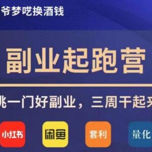 花爷副业起跑营第4期详解 四大副业赛道三周起步实操指南-雨叶虚拟资源网