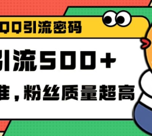 2024年QQ频道精准引流创业粉方法 实测单日获客超百人-雨叶虚拟资源网