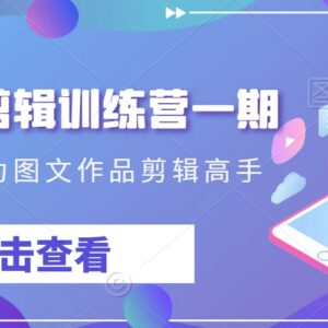 0基础抖音图文剪辑训练营教程 覆盖实操到运营上热门全流程-雨叶虚拟资源网