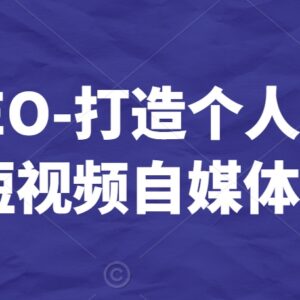 白杨SEO个人IP打造系列视频课 短视频自媒体运营完整教程-雨叶虚拟资源网