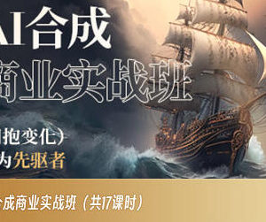 2023AI合成商业实战班 从工具操作到变现全流程教学-雨叶虚拟资源网