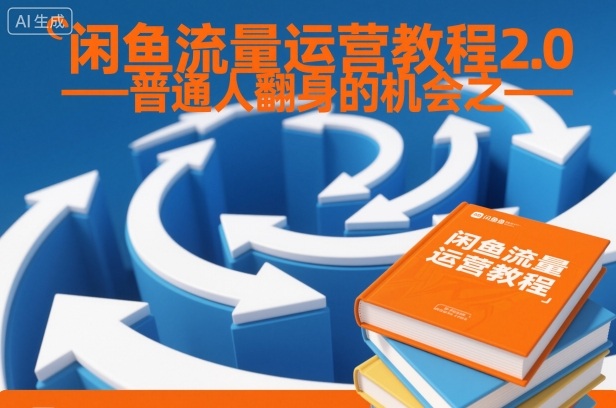 2025闲鱼流量运营2.0实操教程 普通人从起号到变现全流程指南
