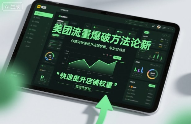 美团店铺付费投流提权重方法论 带动自然流量实现双向增长