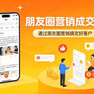 朋友圈营销成交营系统课程 私域高效转化成交客户实用技巧-雨叶虚拟资源网