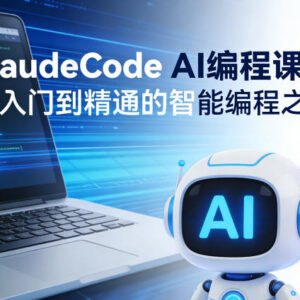 Claude Code AI编程从入门到精通 全流程实战项目系统教程-雨叶虚拟资源网