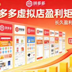 2026亲测可落地拼多多虚拟店玩法 矩阵运营可稳定放大收益-雨叶虚拟资源网