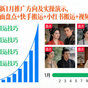 2026年1月短剧拉新推广方向及多平台实操玩法全解析-雨叶虚拟资源网
