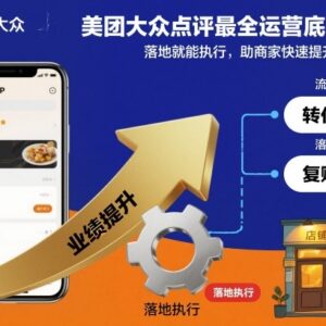 美团大众点评运营全指南 可落地执行助力商家提升店铺业绩-雨叶虚拟资源网