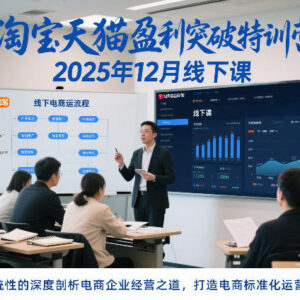2025年12月淘宝天猫盈利特训营 系统性搭建电商标准化运营体系-雨叶虚拟资源网