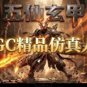 零基础学AIGC五仙机甲风仿真人短剧 保姆级实操全流程教学-雨叶虚拟资源网