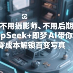 用DeepSeek+即梦AI制作百变写真 零成本无需专业摄影师和后期-雨叶虚拟资源网