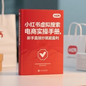 小红书虚拟搜索电商实操手册 新手零门槛上手可直接落地盈利-雨叶虚拟资源网
