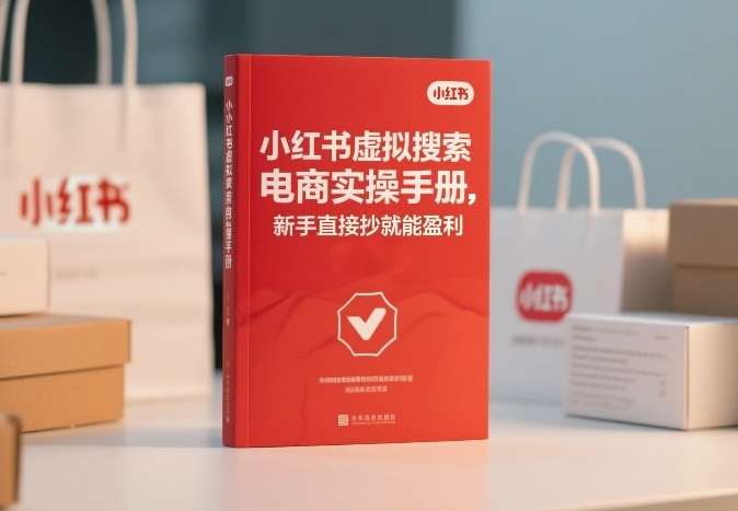 小红书虚拟搜索电商实操手册 新手零门槛上手可直接落地盈利