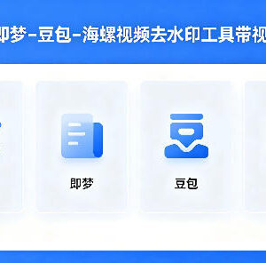 可灵即梦豆包海螺视频去水印工具 附使用教程多系统版本资源-雨叶虚拟资源网