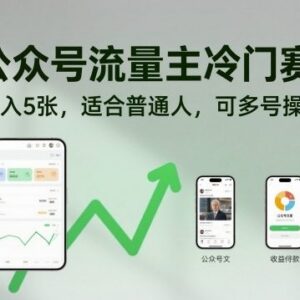 公众号流量主冷门留言祝福赛道 普通人可多号操作的低门槛副业-雨叶虚拟资源网