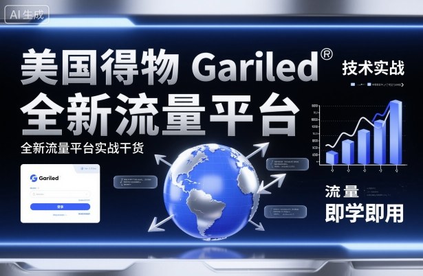 美国得物Gariled平台运营教程 从注册到变现全流程实操教学
