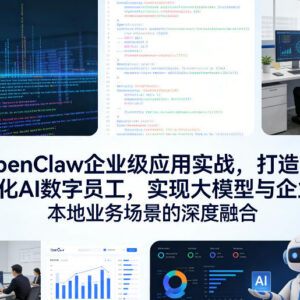 OpenClaw企业级应用实战教程 打造融合本地业务场景的AI数字员工-雨叶虚拟资源网