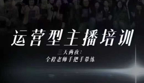 婉婉运营型主播线下培训课程 四大核心能力十小时带字幕干货录像