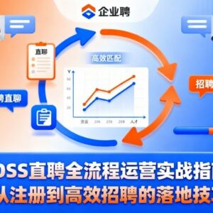 BOSS直聘全流程运营实战指南 从注册到高效招聘落地技巧-雨叶虚拟资源网
