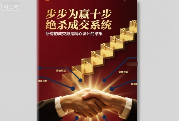 步步为赢十步绝杀成交系统 掌握全链路成交流程设计方法