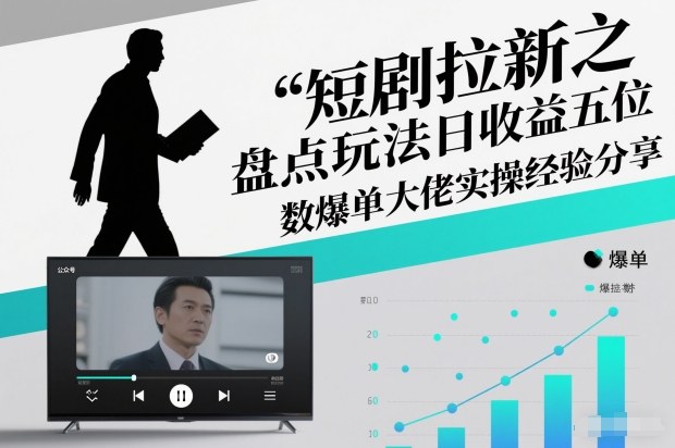 2025短剧盘点拉新玩法 爆单大佬日收益五位数实操经验分享