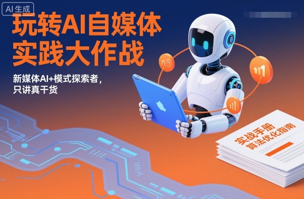 零基础AI自媒体实战入门课程 ChatGPT内容创作技巧全解析
