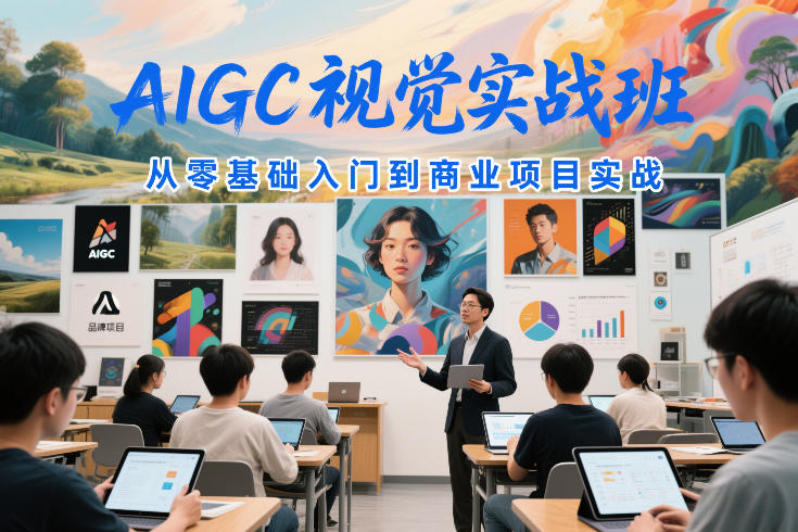 零基础AIGC视觉实战班 从入门到商业项目实战全套教程