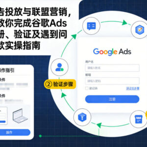 谷歌Ads注册验证退款实操 联盟营销投放全流程指南-雨叶虚拟资源网
