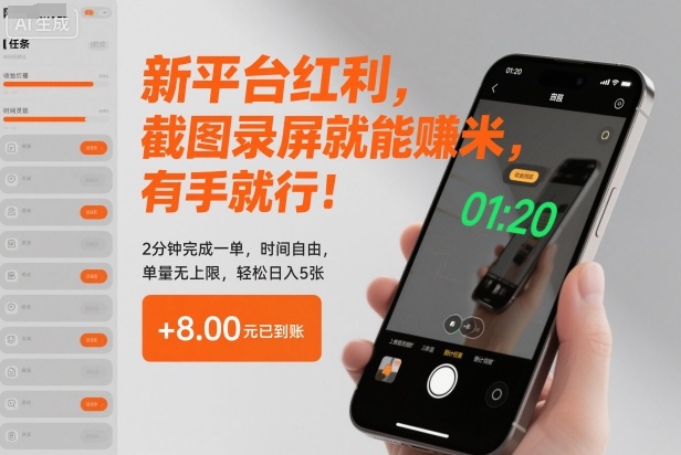 淘宝闪购浏览任务副业详解 截图提交即可赚钱时间自由