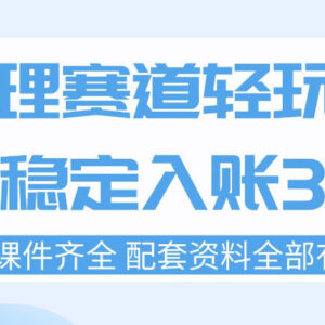 心理赛道低门槛轻玩法分享 新手按流程操作即可稳定变现-雨叶虚拟资源网
