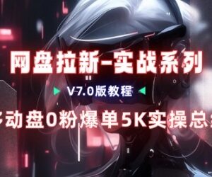 移动云盘拉新项目实操分享 一周爆单4000玩法经验总结-雨叶虚拟资源网