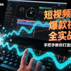 短视频AE爆款视觉全实战课 手把手教你打造高流量热门短视频-雨叶虚拟资源网