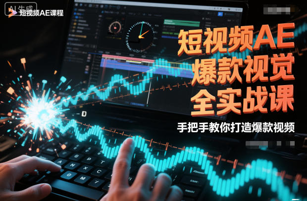 短视频AE爆款视觉全实战课 手把手教你打造高流量热门短视频