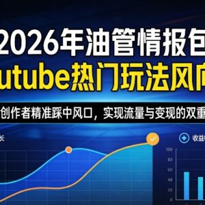 2026年YouTube热门玩法情报包 助力创作者踩中风口实现流量变现双突破-雨叶虚拟资源网
