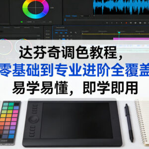 零基础到专业进阶达芬奇调色教程 全场景实用调色技巧详解-雨叶虚拟资源网