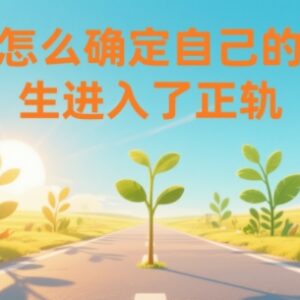 怎么判断人生是否进入正轨 5条标准附公众号付费原文资源-雨叶虚拟资源网