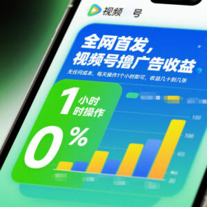 视频号点击广告赚收益操作指南 零成本每日1小时收入几十到上百-雨叶虚拟资源网