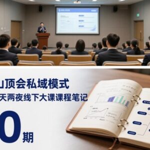 波波山顶会私域模式60期三天两夜线下大课课程笔记整理-雨叶虚拟资源网