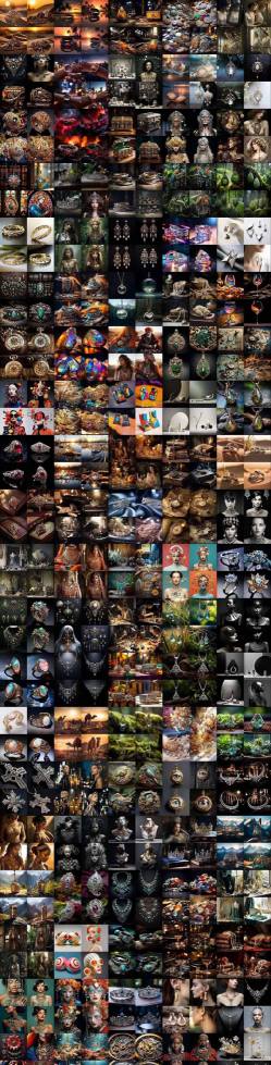 图片[4]-460+专业Midjourney珠宝摄影AI提示词戒指，项链-耳环-手链-宝石等，立即开始创作珠宝艺术