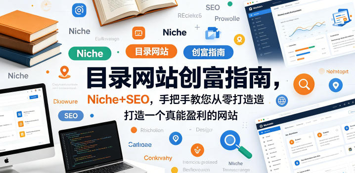 零基础打造可盈利目录网站 Niche+SEO实操运营全指南