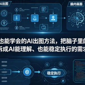 普通人易上手的AI出图方法 拆解需求稳定生成符合预期的图片-雨叶虚拟资源网