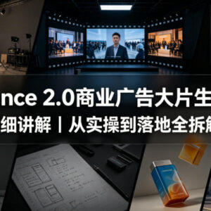 Seedance 2.0商业广告大片生成案例详解 从实操到落地全流程拆解-雨叶虚拟资源网