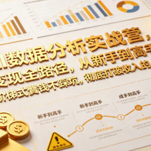 AI数据分析实战营指南 零基础从入门到接单变现全路径讲解-雨叶虚拟资源网
