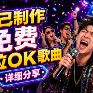 零基础AI免费制作卡拉OK视频教程 音轨分离到导出全流程教学-雨叶虚拟资源网