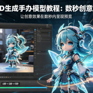 Neural4D手办三维模型生成教程 数秒即可快速预览创意设计效果-雨叶虚拟资源网