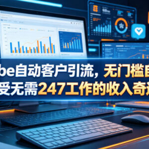 低门槛YouTube自动化引流教程 搭建长效获客被动收入体系-雨叶虚拟资源网