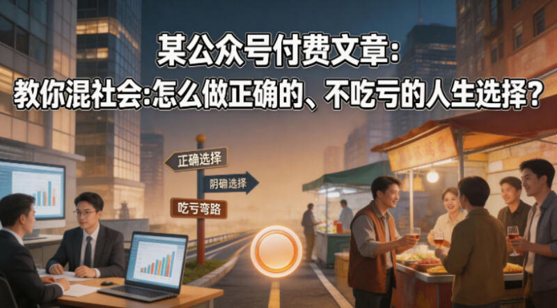 人生选择实用指南 选专业选职业选赛道怎么才能不吃亏获成功