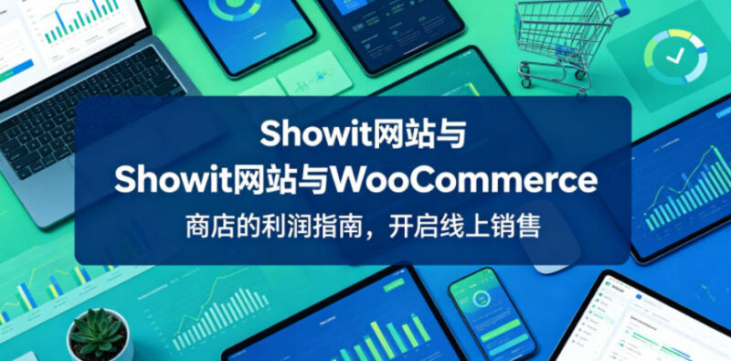 Showit网站对接WooCommerce搭建可盈利线上销售商店完整实操教程 含中英双语字幕