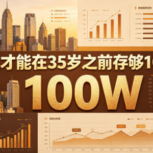 35岁之前存够100万实用方法 打破打工思维实现收入自由指南-雨叶虚拟资源网